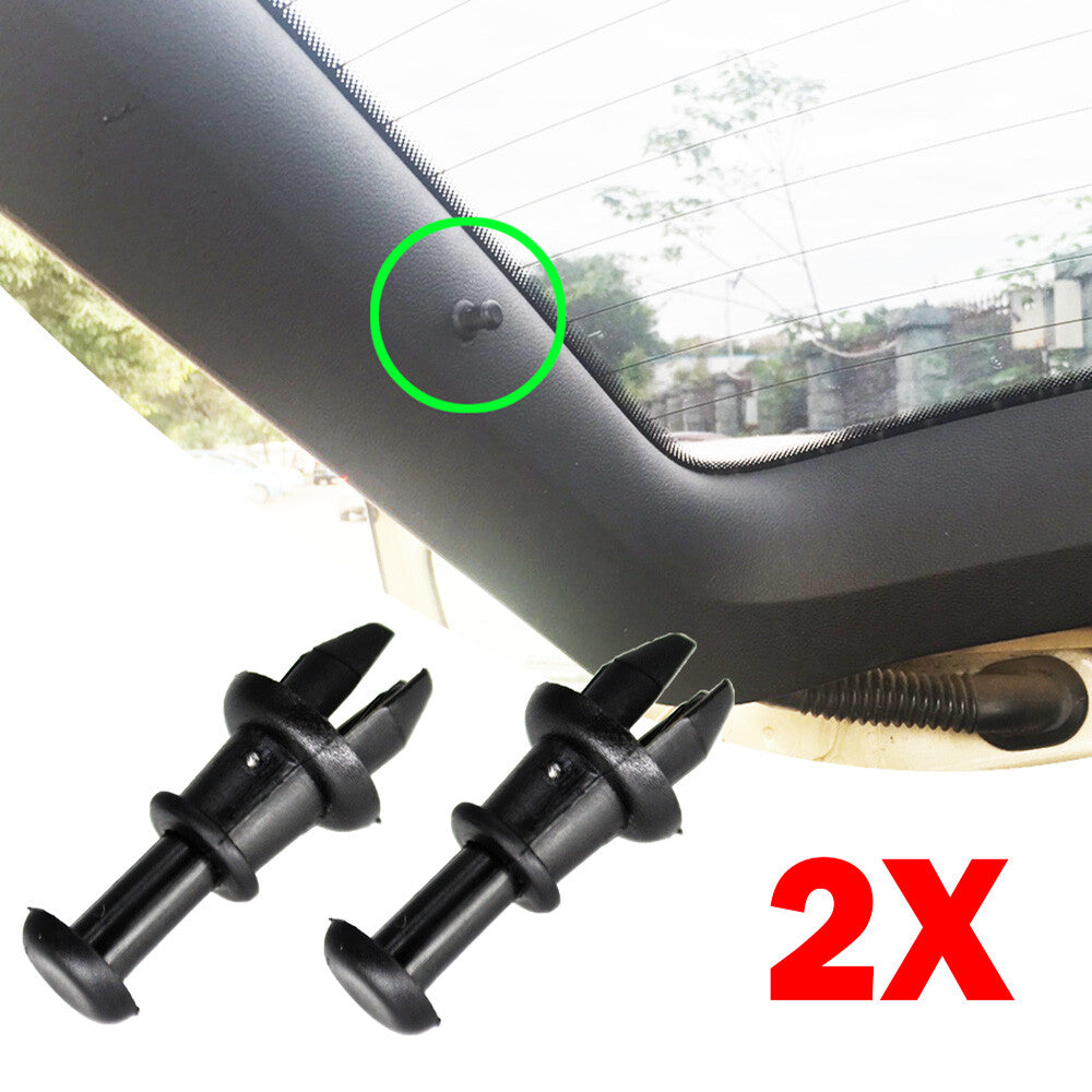 2x holder retaining belt hat rack clip for Seat Altea Arona Ibiza Leon Mii Toledo DE Q