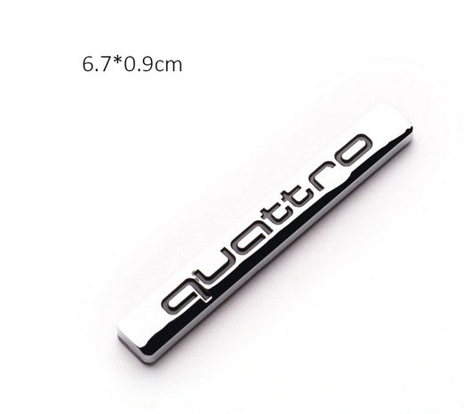 Carbon fiber leather blue car keychain keychain, keyring, horseshoe buckle suitable for Audi A5- v