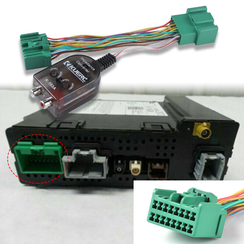 Adding a sub-amplifier to the factory radio harness 71-2107 for Silverado for GMC - n