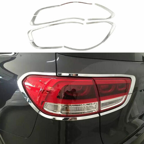For Prado FJ150 2014-2017 Chrome Front Bumper Grille Strip Decor Cover v