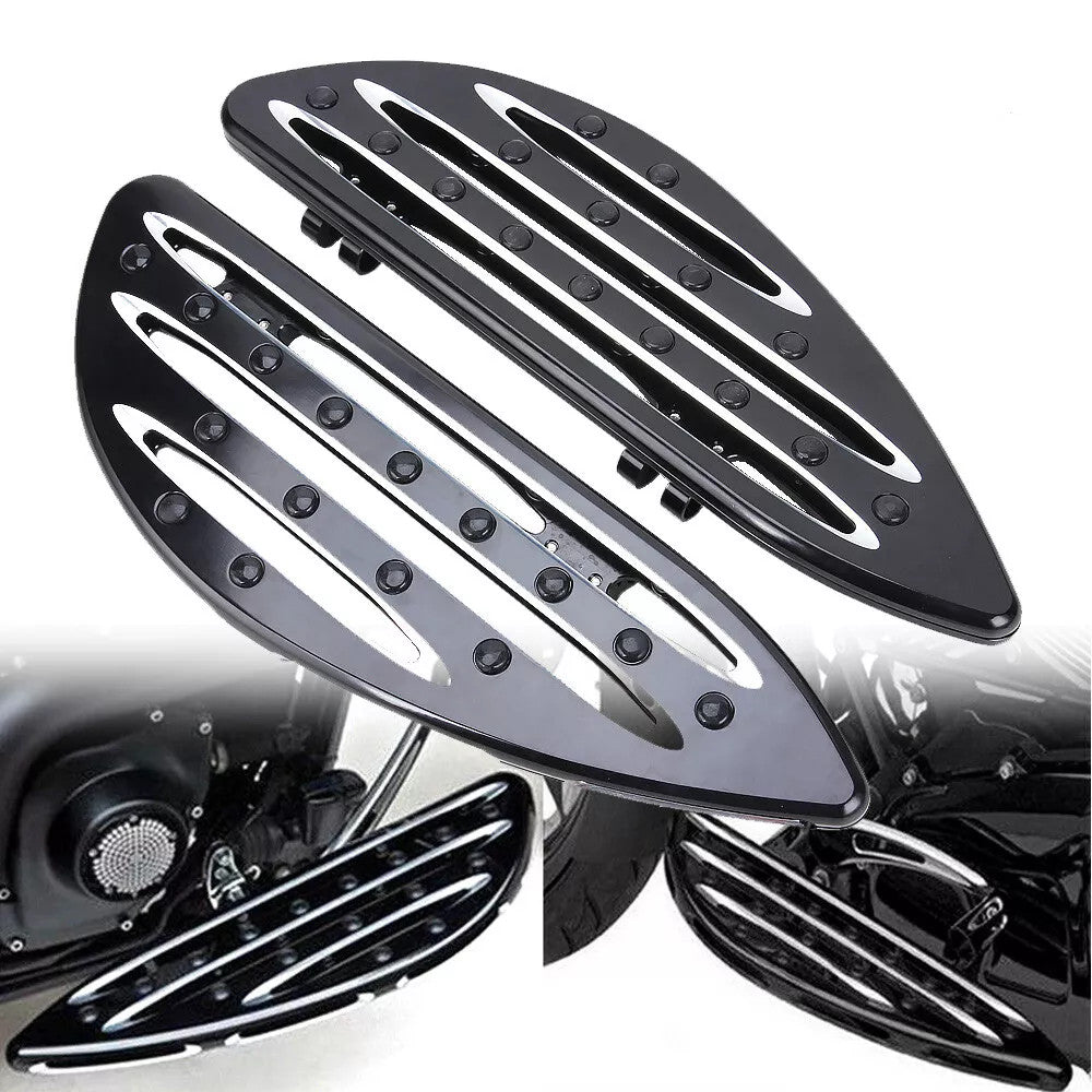 Black front floor spike mount for Harley-Davidson Touring Glide 1993+ n