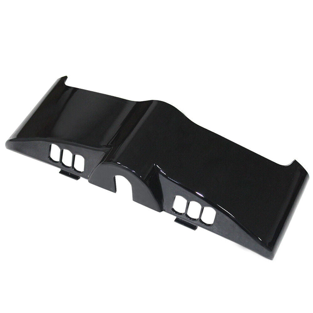 Black internal rectifier switch panel dashboard cover for Harley Street Glide 2014 - 2023 n