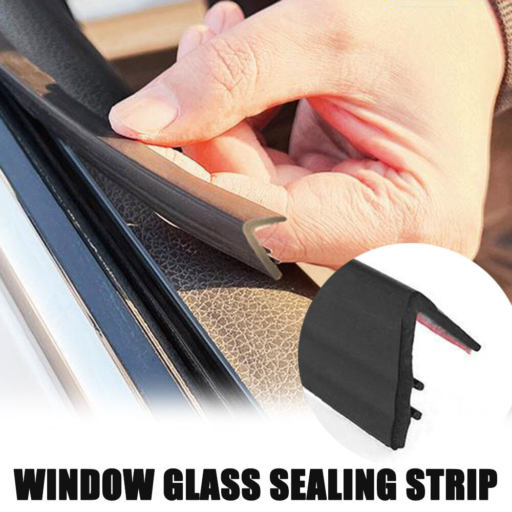 V-shaped door and window edge molding trim Weatherstrip rubber 2M- n