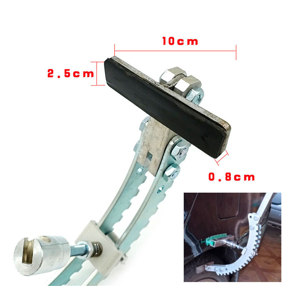 Accessory Aluminum+Plastic Bridge Puller Glue Tabs 10pcs Auto Dent Repair Tool v