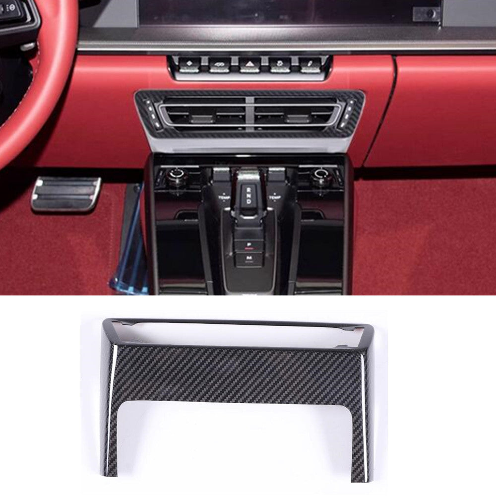Dry Carbon Center Air Vent Cover for 911 992 Turbo S Targa 2019-2024 B n