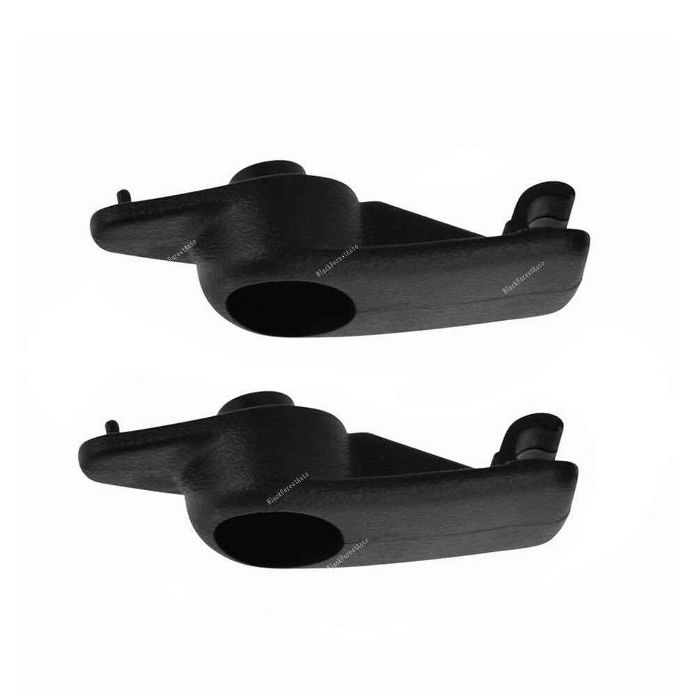 2Pcs Sun Visor Bracket Holder Clip Black Fit for Chevrolet for Corvette C5 1997-2004 Q