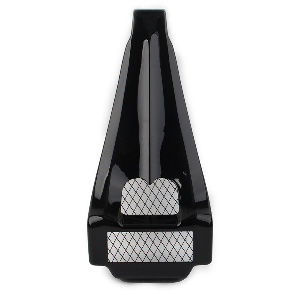 ABS Black Stretched Chin Spoiler for Harley Touring Road King 1997-2013