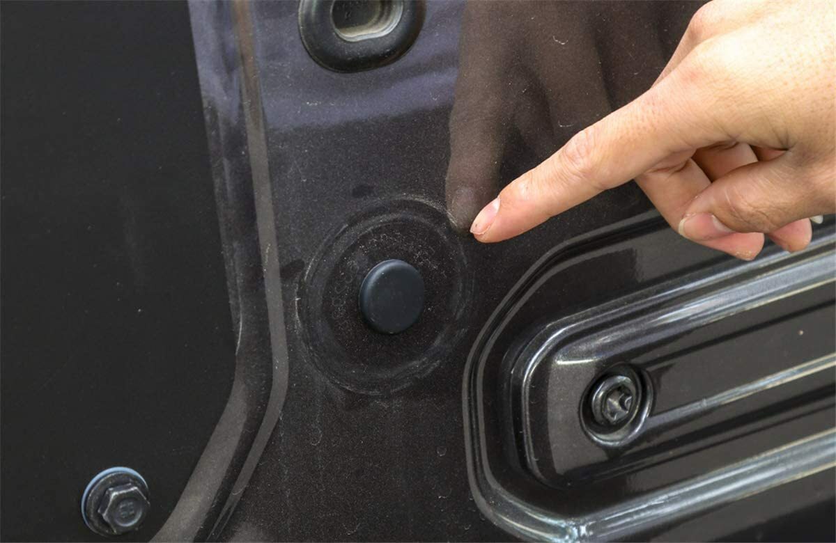 Tailgate Accessories Rubber Plug Set for Jeep for Wrangler JK JL 2007-2024 3-PACK