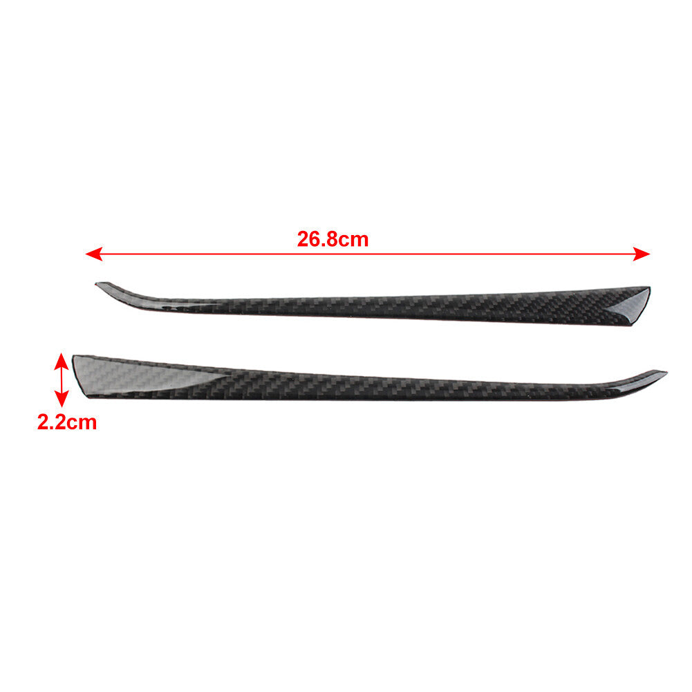 2 Pcs Rear View Side Mirror Strip Trim for Chevrolet Equinox 2018-2021