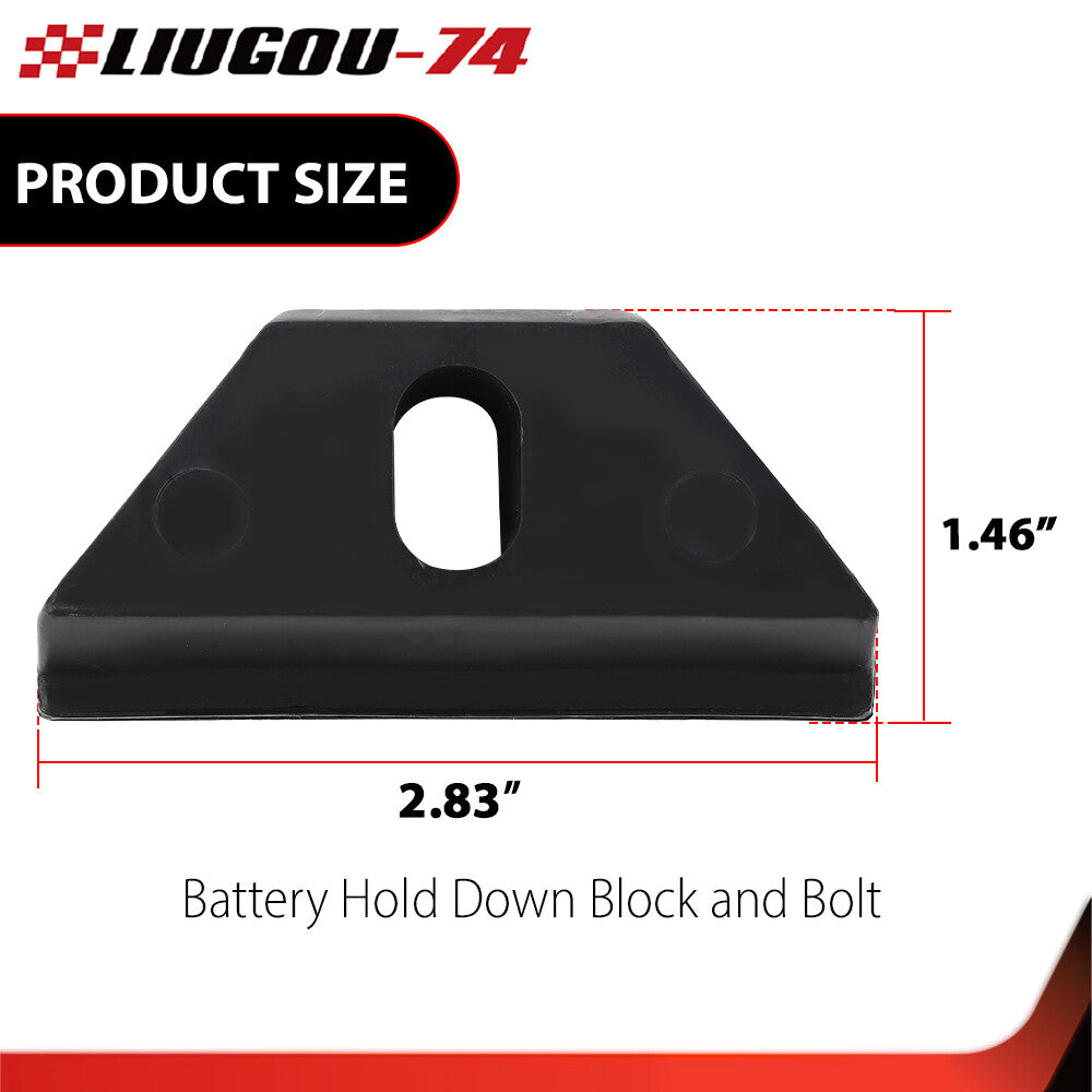 Fit for Silverado Suburban Colorado S-10 Battery Mounting Block and Bolt - v