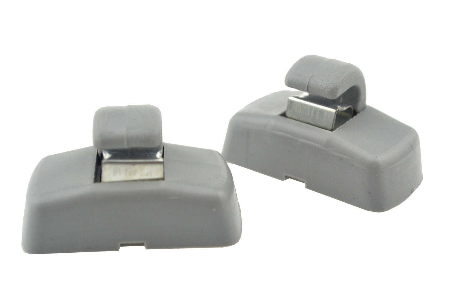 New 2 Pcs for VW for Jetta Beetle Eos for Golf for Passat Grey Sun Visor Clips 3B0857561B Q