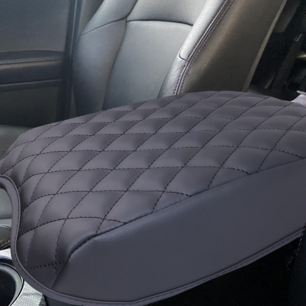 Center console armrest protective cover (PU protective film) suitable for Toyota 4Runner 2010-2020 2021 2022
