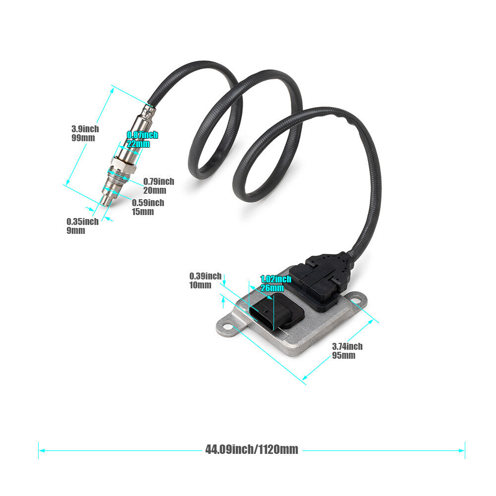 NOX Nitrogen Oxide Sensor for MITSUBISHI FUSO CANTER 2012 --2019 MK668275 Q