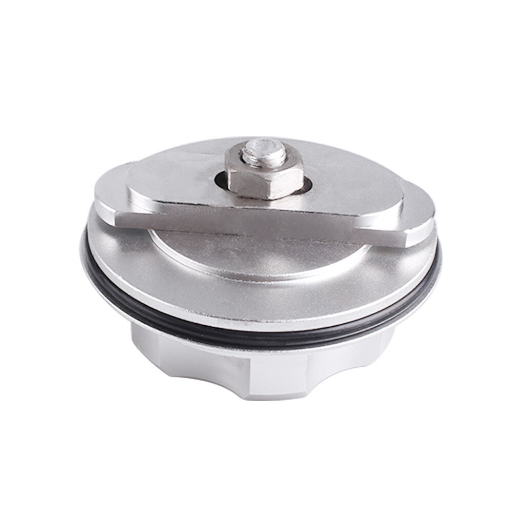 Sliver Billet Aluminum Fuel Cell Replacement Flush Bung 12 Bolt Surge Tank Cap Q
