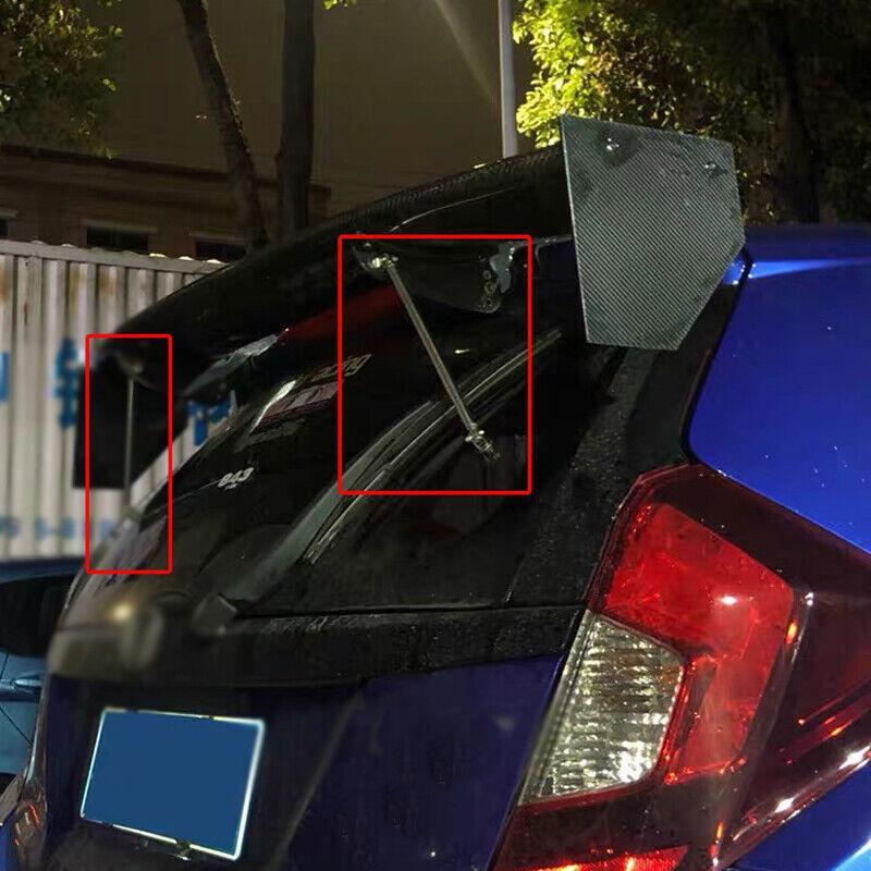 2-piece adjustable GM front bumper lip splitter strut support rod - n