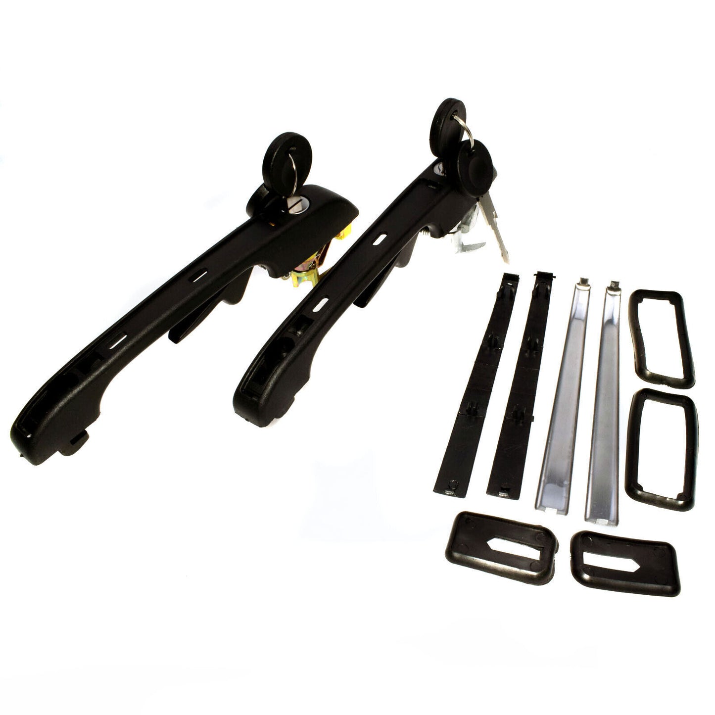 Door Handle Outside Exterior Front with Keys Dual Set for VW New- v