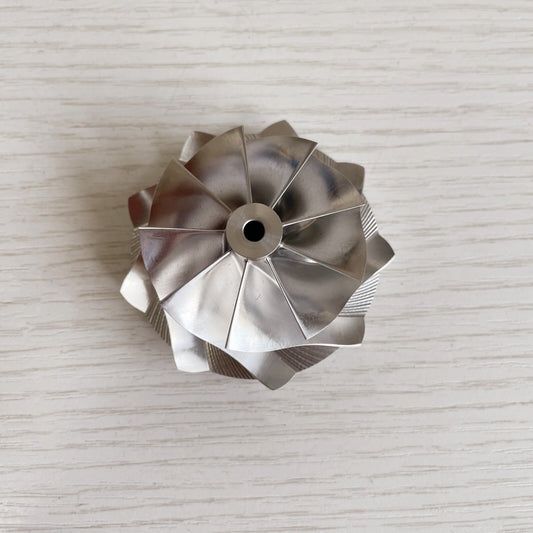 GT12 46.02/58.00 mm 9+0 Blade High-Performance Turbine Compressor Wheel