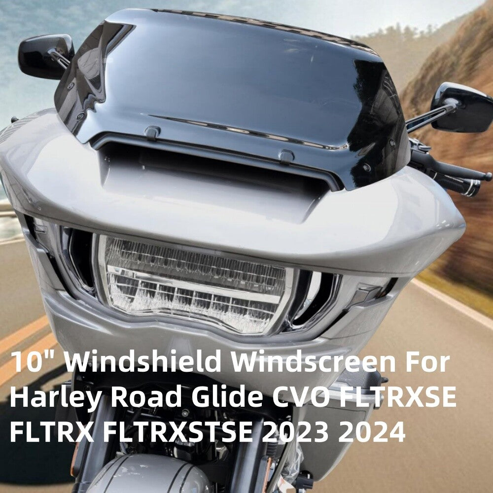 10-inch windshield suitable for Harley Road Glide CVO FLTRXSE FLTRXSTSE ST- n