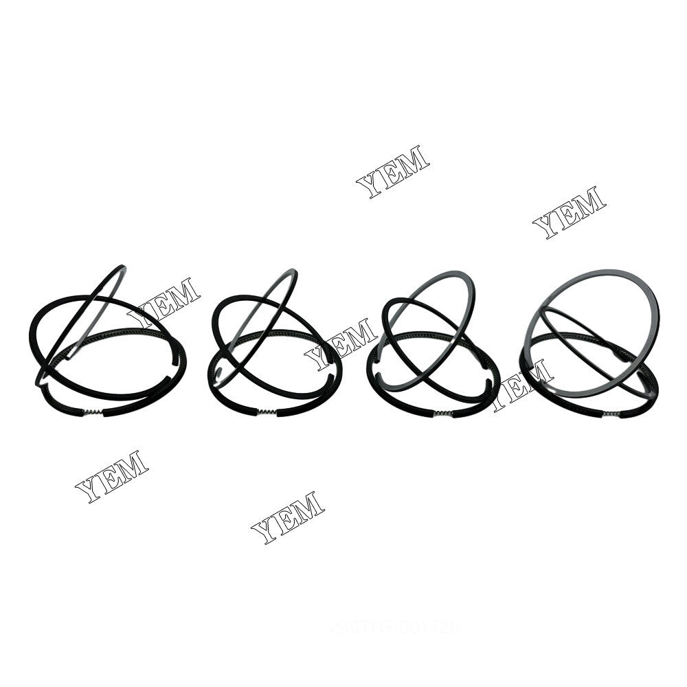6Cyl 6BD1 Cylinder Piston Ring for Isuzu Engine Rebuild Kit Aftermarket Parts