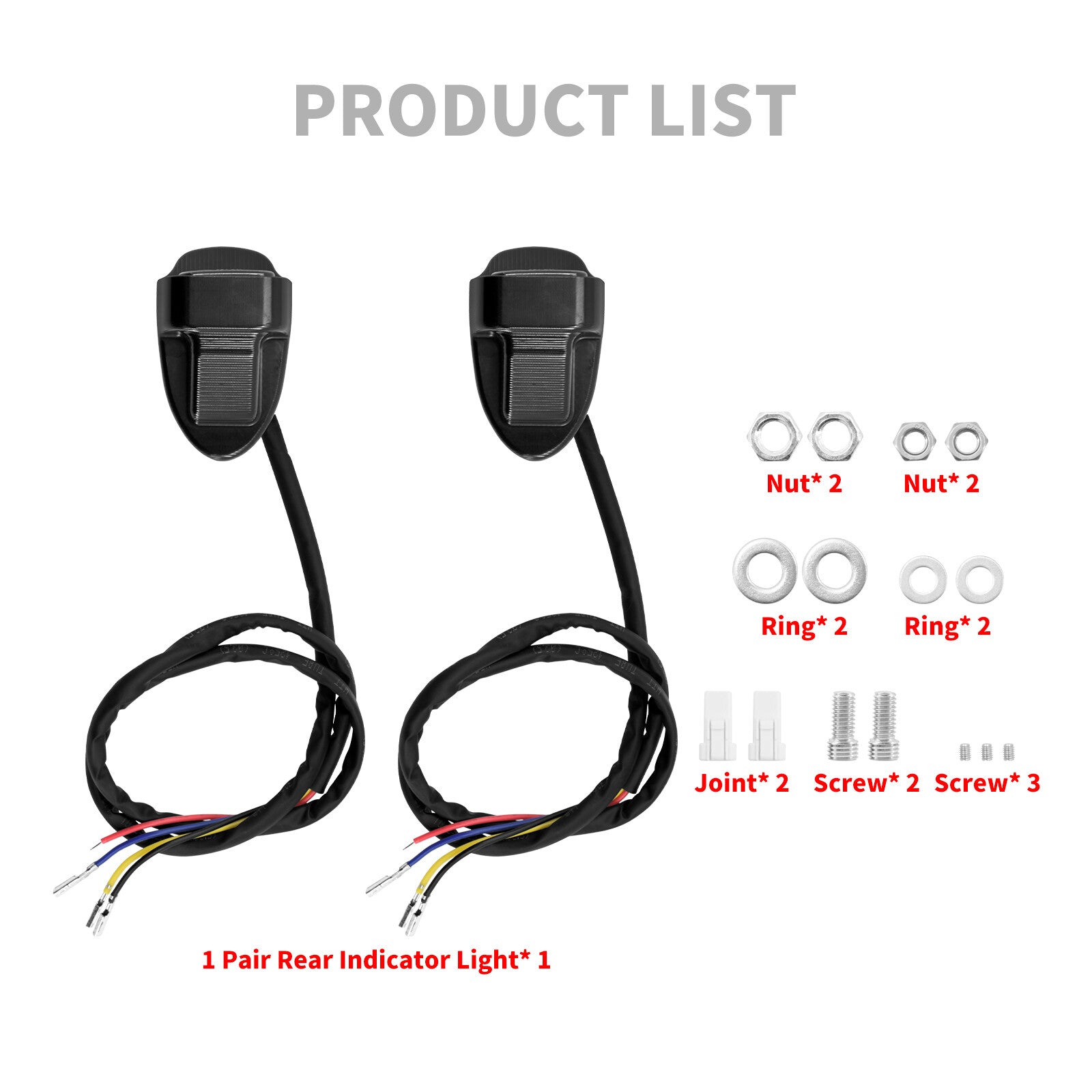 Rear Indicator Turn Signal Light Fit for Harley 975 Sportster Nightster 21-2023
