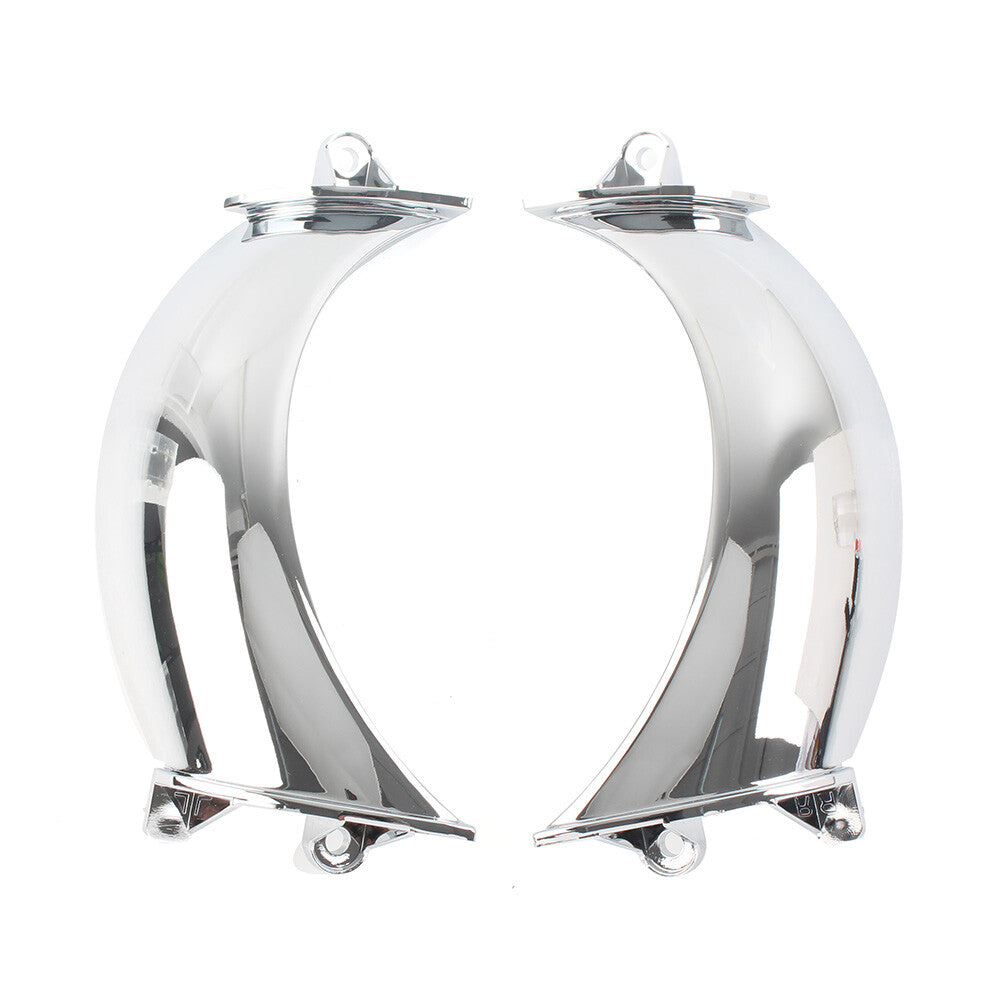 2x Front Headlight Fairing Vent Block Closure Fit for Harley Road Glide FLTRX 15-23