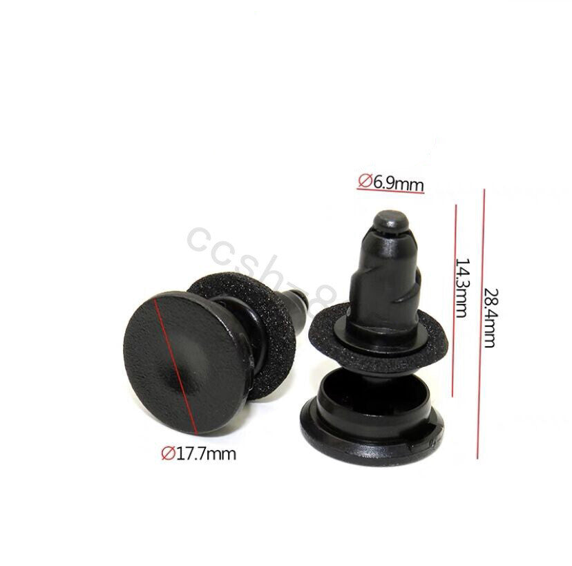 10 Pcs Car Cowl Panel Windshield Roof Moulding Clips for Honda