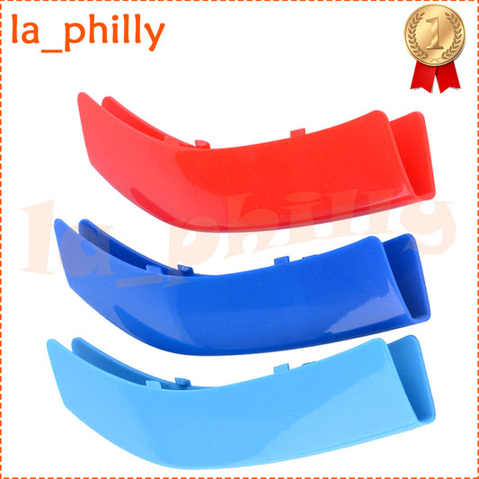 Tri-Colour Front Grille Grill Cover Strips Clip Trim for BMW 5 Series F10/F18 Q