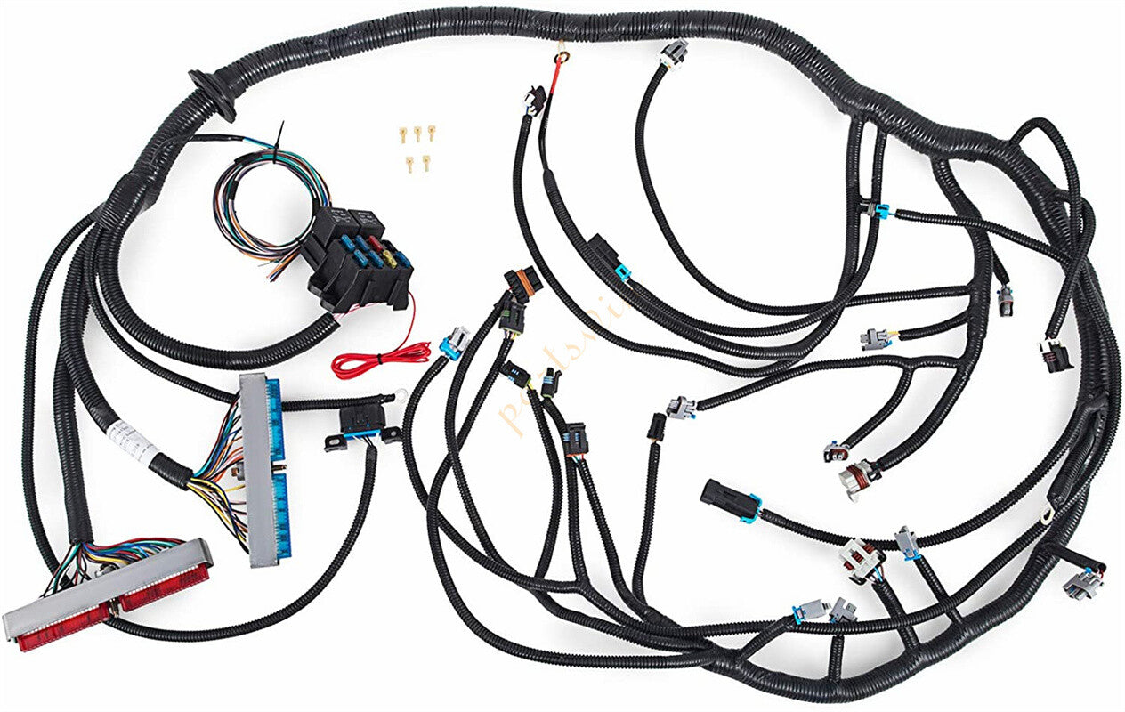 Independent wiring harnesses are suitable for DBC LS1 T56 or non-electric 4.8 5.3 6.0- 1997-2006. n