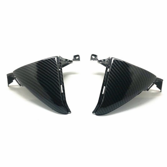 Carbon fiber front hood plastic spherical trim for 07-12 for Honda CBR 600RF F5