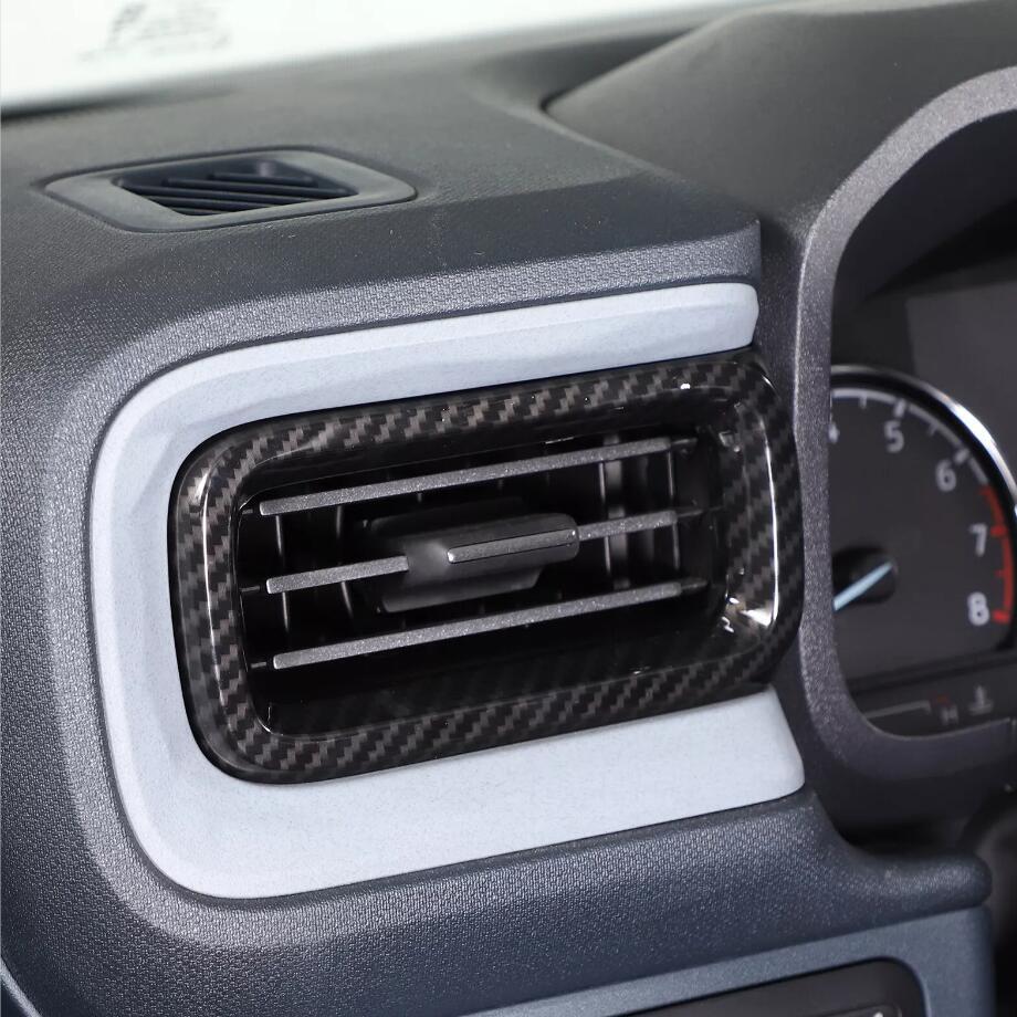 Car Side Air Vent Outlet Cover Trim For Maverick 22-2024 Accessories Carbon v