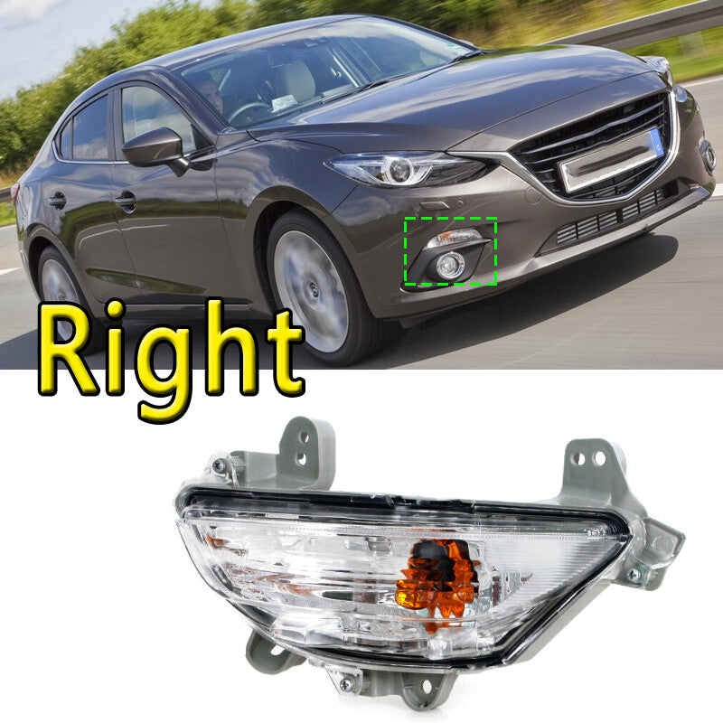 Right-hand front bumper turn signal light applicable to for Mazda 3 axle 2014 2015 - 2016