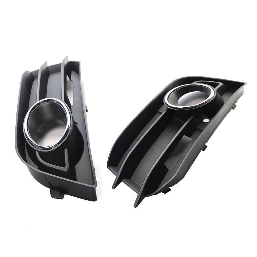 2x Front Bumper Fog Light Grille Cover for Audi A1 8X 2010 2011 2012 2013 2014