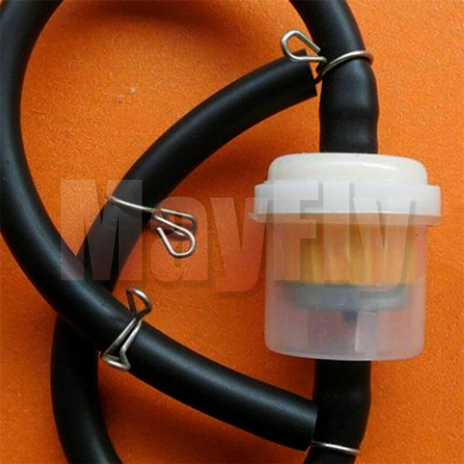12pcs Gas Oil Fuel Filter 50cc 90cc 110cc 150cc 250cc Atv Dirt bike Scooter
