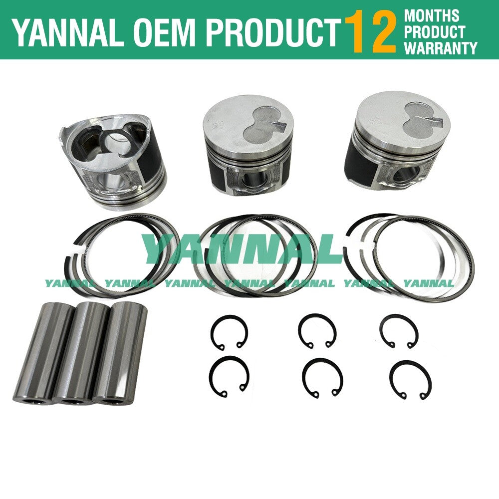 Suitable for TK3.74 and TK374 overhaul recirculation kits, crankshaft connecting rod bearings + gaskets.