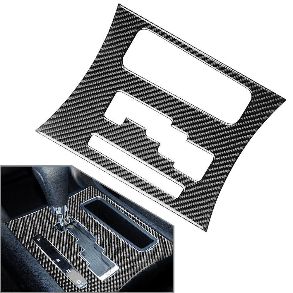 for Dodge Charger 2011-2014 Carbon Fiber Automatic Gear Shift Panel Cover Trim