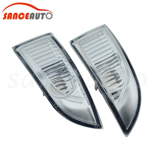 2-Pack Side Mirror Indicator Lenses for Fluence Scenic Megane Laguna III- v