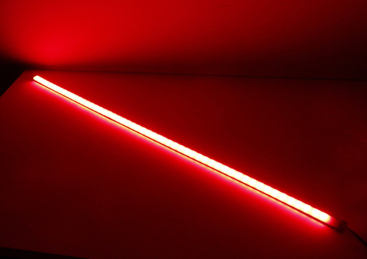 36-inch flexible rear windshield with 3rd brake LED light strip and sequential turn signals - n