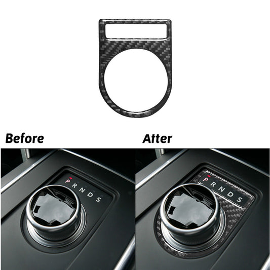 5X Red Carbon Fiber Center Console Inner Cover Trim for Chrysler 200 2015-2017 v
