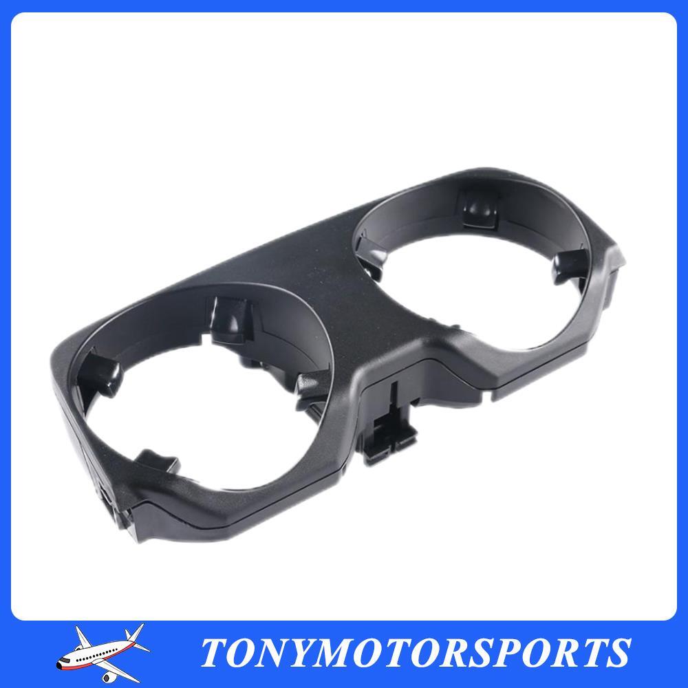 Cup Drink Holder Outer Cover Black Plastic For 7 Series F01 F02 F04 2008-2015 Q