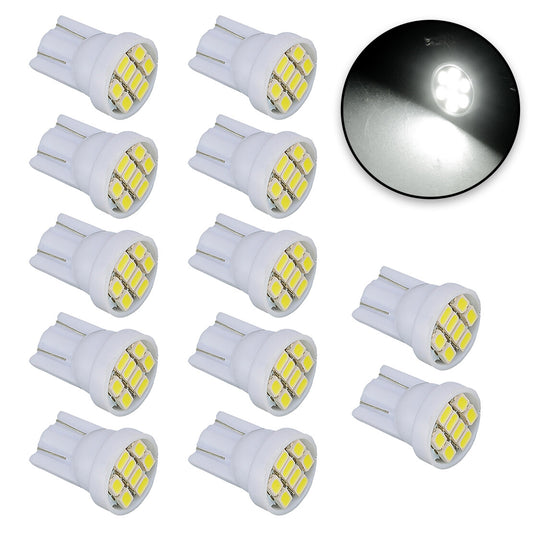 12pcs LED Instrument Dash Gauge Bulb Fit for Chevy C10 C20 C30 Truck 1973-1987