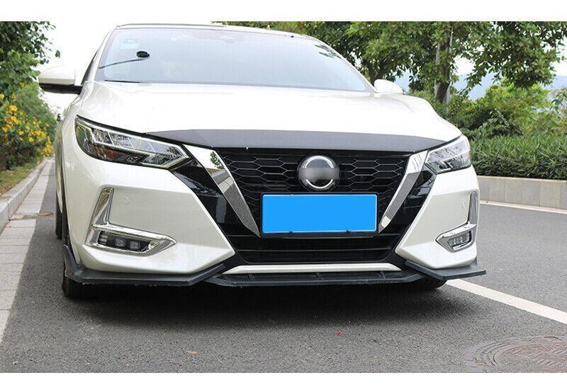 for Nissan Sylphy Sentra 2020-2022 Chrome Front Fog Light Lamp Cover Trim 2PCS