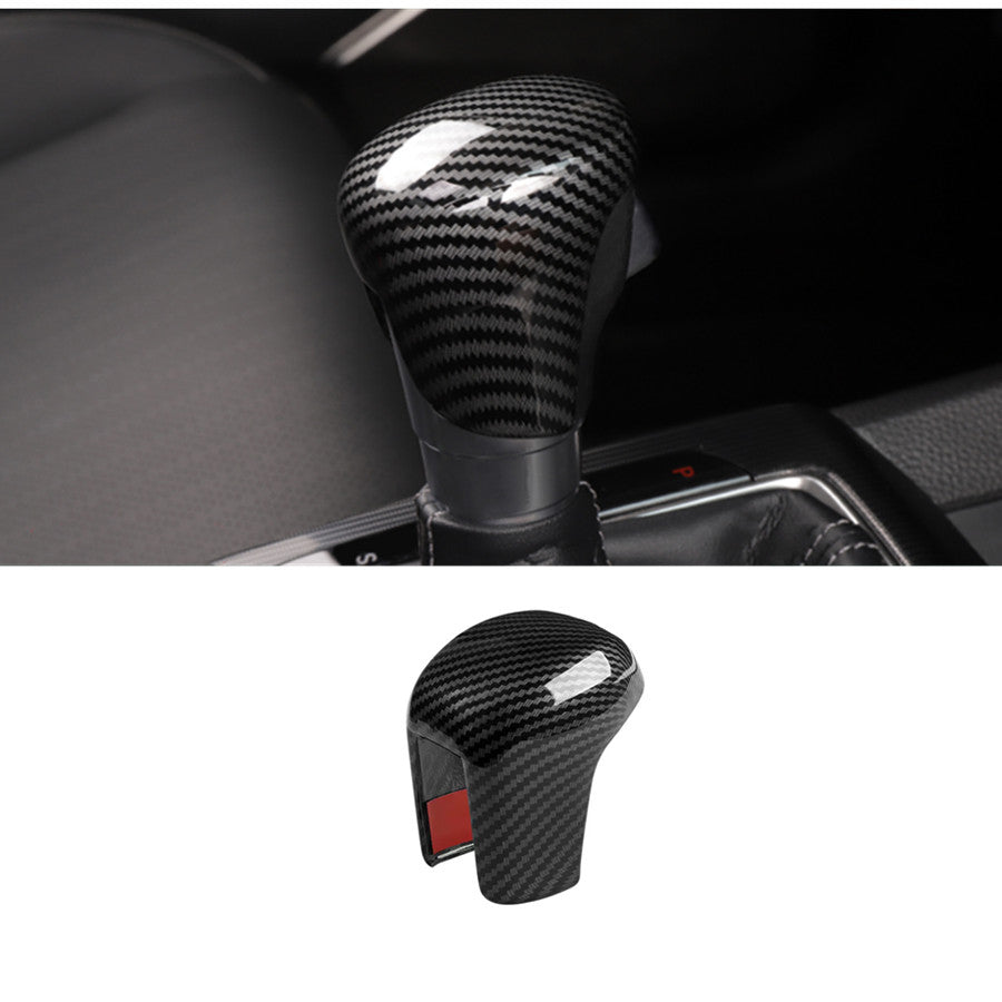 Fit for Honda Accord 2023 Carbon Fiber Look Gear Shift Knob Cover Trim v