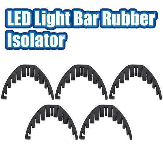 5x Rubber Noise Wind Silencers Damper Fit 50 52 LED Work Light Bar Offroad SUV