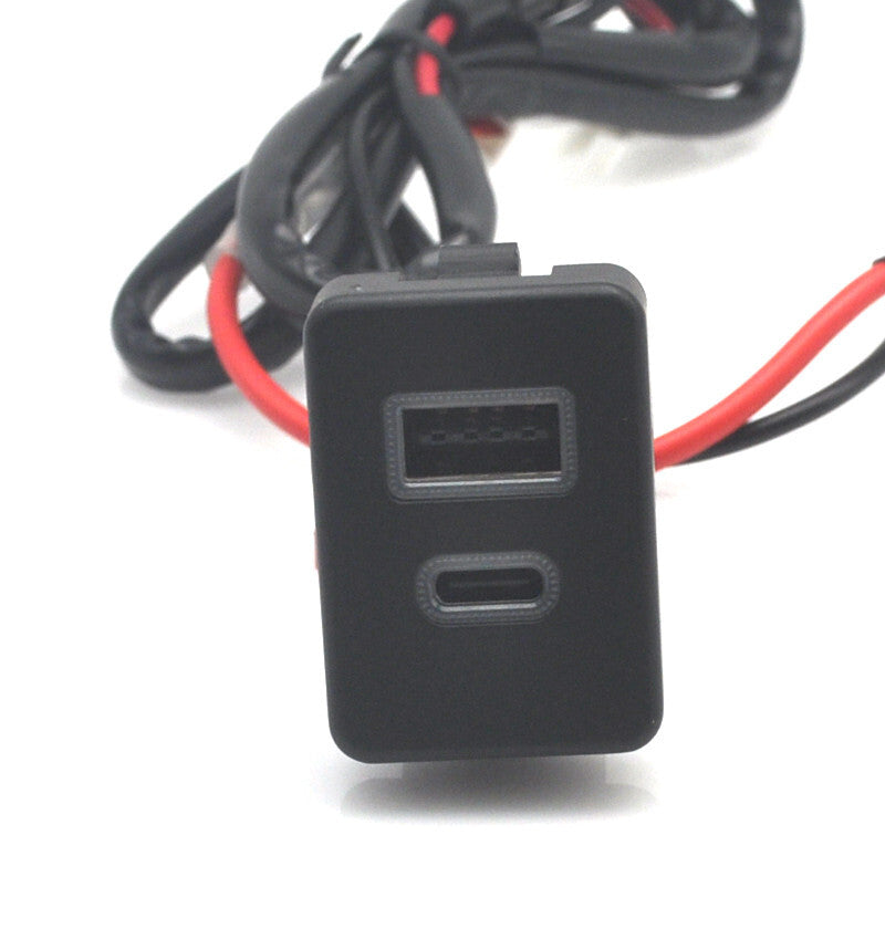 USB Typec Ports Socket for Ford transit Mk2 1986-2000 Factory Dual Retention