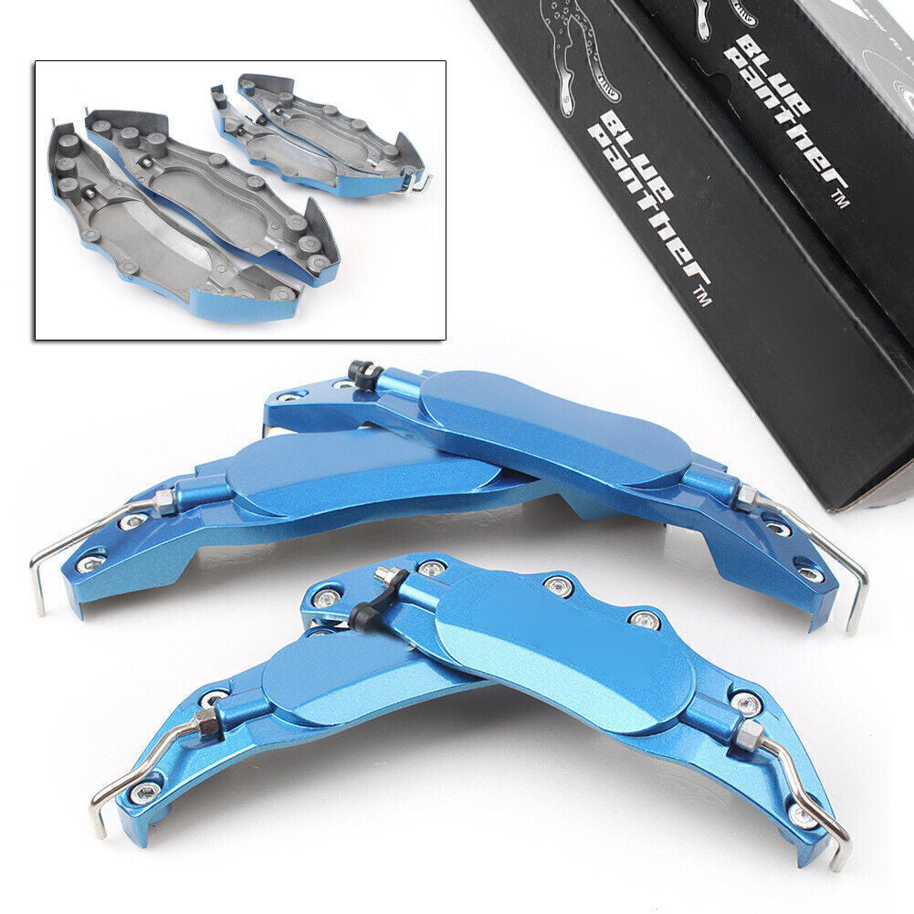 4x Metal 3D Logo Style Universal Brake Caliper Cover for Car 14-17 Inch Wheel Q