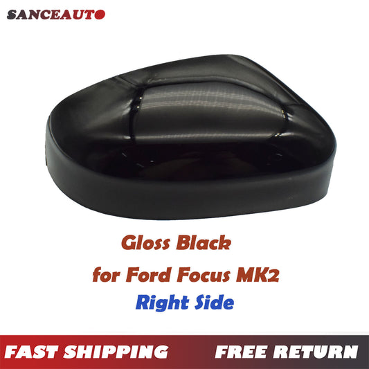 Glossy black right rearview mirror cover for Focus MK2 MK3 Mondeo MK4 - Brand New n