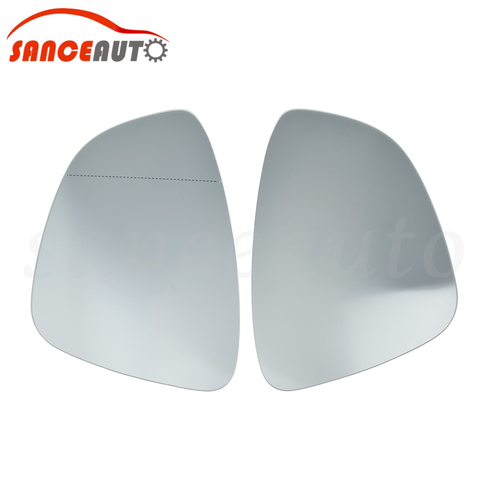 Mirror-finish heated belt support LH right-hand grip suitable for Eos CC Beetle Scirocco for Passat VII B7- n