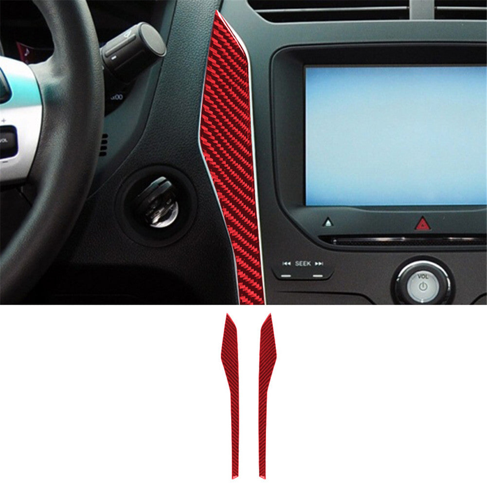 Suitable for Corolla 2020-2023 black titanium rear air socket anti kick panel decoration- v