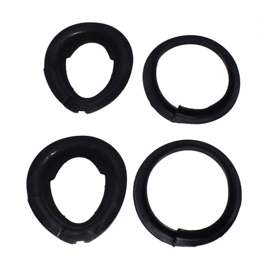 4-piece front upper and lower spring pad set suitable for BMW E39, E46, 323i, 328i, 528i, 31331091867 Q