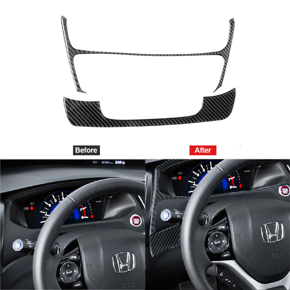 Red Carbon Fiber Center Console A/C Control Cover Trim For 718 2016-2022 v